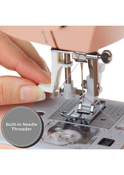 Simple 3337 Blush Açık Pembe Tam Devir Dikiş Makinası fırsatları