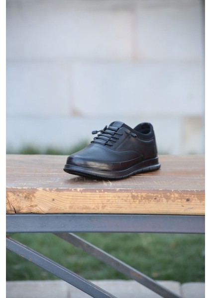 Erkek Hakiki Deri Kışlık Dış Deri Kauççuk Taban Sportif Ortobetik Sneaker indirimleri