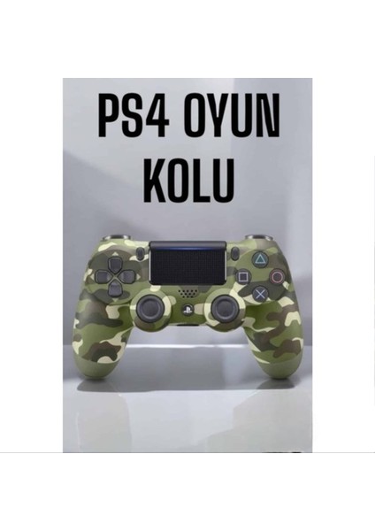 Ps4 Oyun Kolu Kamuflaj Desenli Joystick