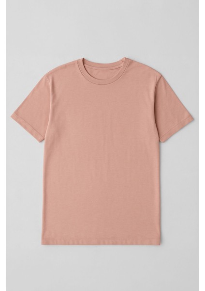 Erkek %100 Pamuk Basic T-Shirt