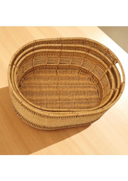 Oval Rattan Büyük Boy Sepet indirimleri