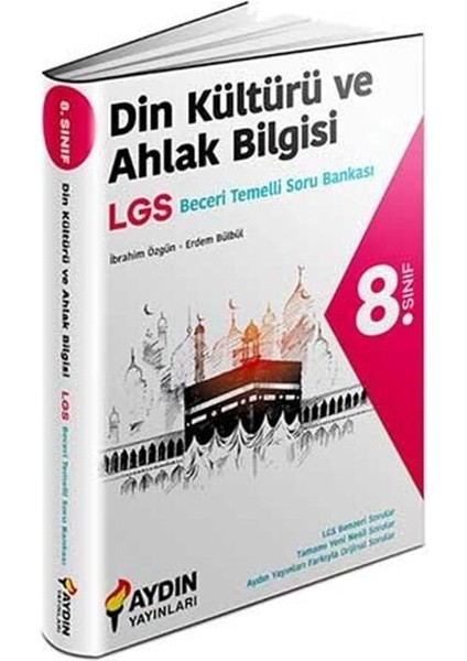 Aydın 2026 8. Sınıf Lgs Din Kültürü ve Ahlak Bilgisi Beceri Temelli Soru Bankası