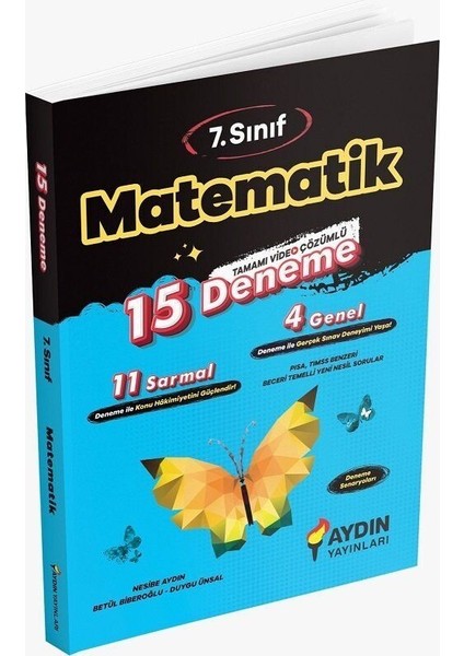 Aydın 2026 7. Sınıf Matematik 15 Deneme