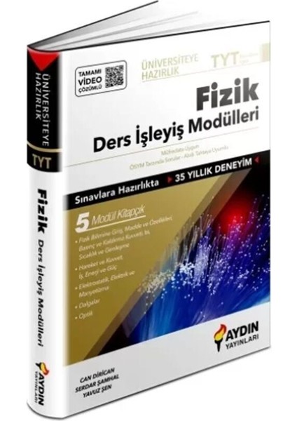 Aydın 2026 Tyt Fizik Ders Işleyiş Modülleri 5 Modül Kitapçık