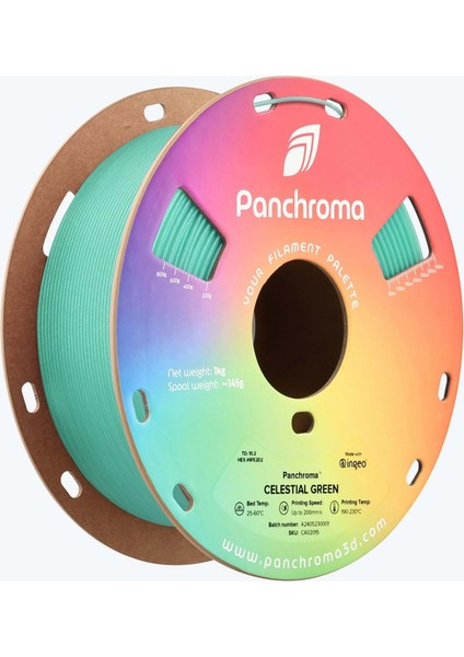 Panchroma Pla Filament Celestial Yeşil