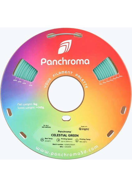 Panchroma Pla Filament Celestial Yeşil fiyatları