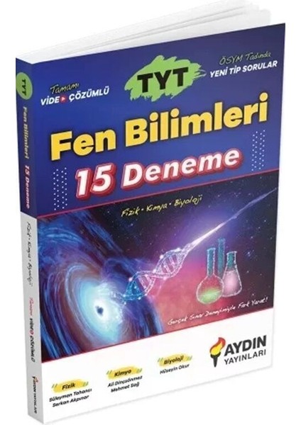 Aydın 2026 tyt Fen Bilimleri 15 Deneme