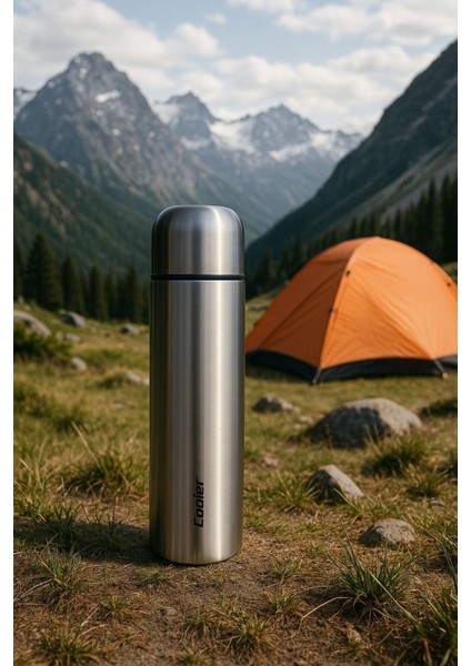 Çelik 750 ml Inox Mama Termosu Evde Kampta Ofiste Içi Dışı Çelik Kırılmaz fiyatları