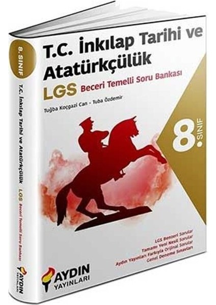 Aydın 2026 8. Sınıf Lgs Tc Inkılap Tarihi ve Atatürkçülük Beceri Temelli Soru Bankası