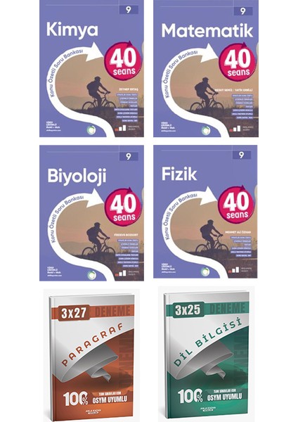 Okyanus + Anla Kazan 2026 9. Sınıf 40 Seans Sayısal Konu Özetli Soru + Anla Kazan Deneme 6 Lı Set fiyatları