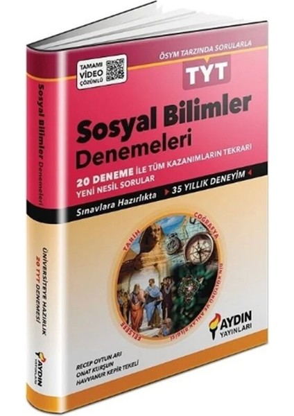 Aydın 2026 Tyt Sosyal Bilimler 20 Li Denemeleri
