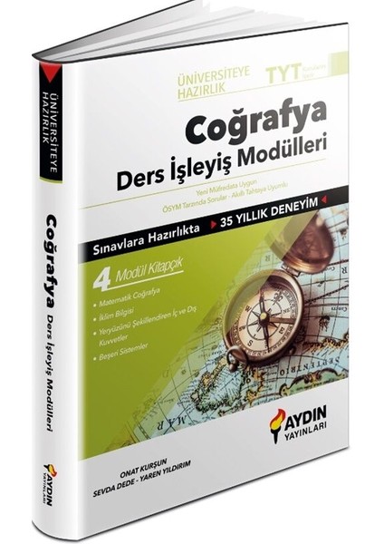 Aydın 2026 Tyt Coğrafya Üniversiteye Hazırlık Ders Işleyiş Modülleri