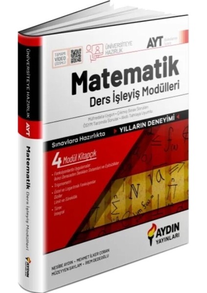 Aydın 2026 Ayt Matematik Ders Işleyiş Modülleri
