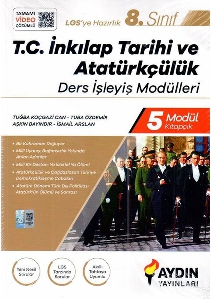 Aydın 2026 8. Sınıf Inkılap Tarihi ve Atatürkçülük Ders Işleyiş Modülleri