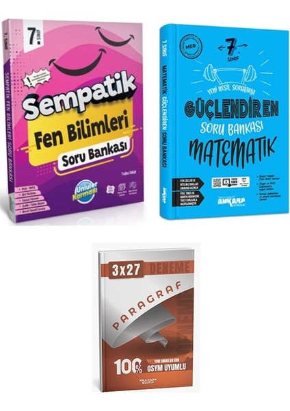 Ünlüler+Ankara 2026 7. Sınıf Sosyal Bilgiler Sempatik Soru Bankası