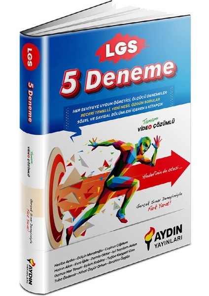 Aydın 2026 8. Sınıf Lgs 5 Li Deneme