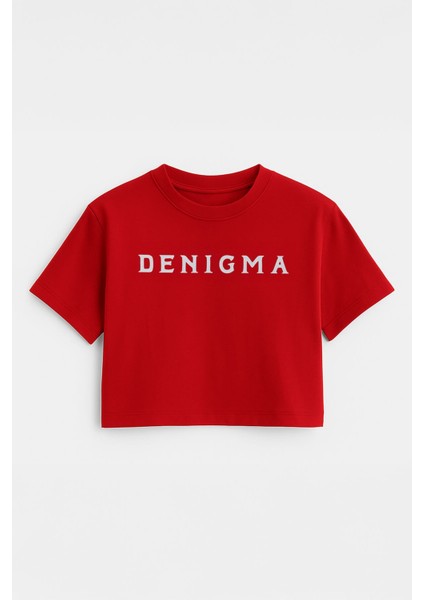 Kadın Bisiklet Yaka Kısa Kollu Crop T-Shirt fiyatları