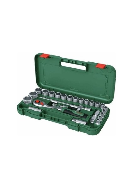 Bosch 1/2" Cırcırlı Somun Sıkma Seti 25 Parça