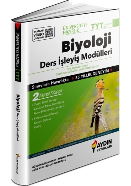 Aydın 2026 Tyt Biyoloji Üniversiteye Hazırlık Ders Işleyiş Modülleri