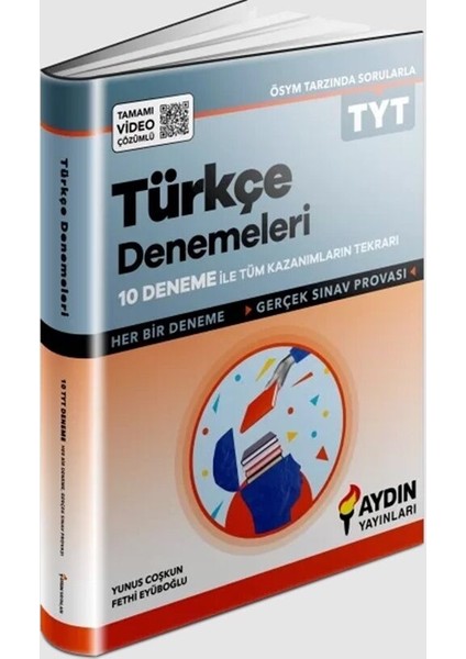 Aydın 2026 Tyt Türkçe 10 Deneme