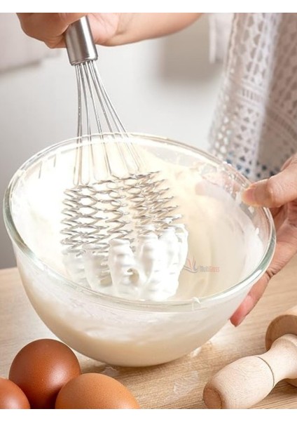 Helezon Paslanmaz Büyük Boy 30 cm Yaylı Çırpıcı / Çırpma Teli modelleri