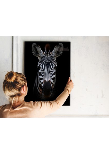 Çerçevesiz Poster - Dijital Baskı - Zebra indirimleri