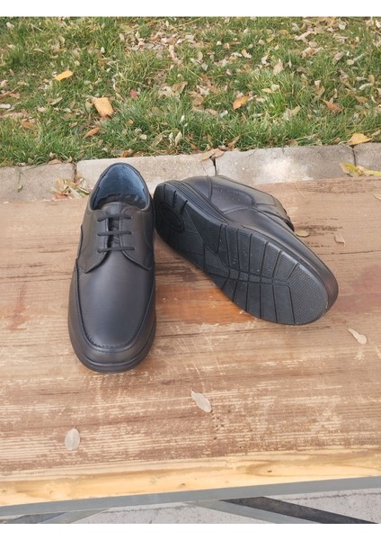 Erkek Kışlık Kundura Hakiki Deri Kauççuk Taban Otobetik ve Bağcıklı modelleri