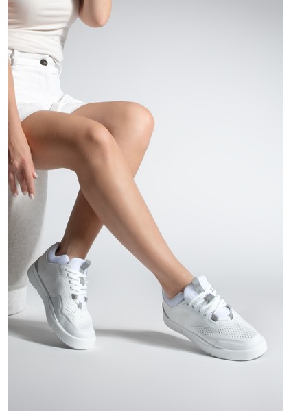 Kadın Sneaker Örgü Triko Koşu Ve Yürüyüş Spor Ayakkabı Norge Beyaz fiyatları