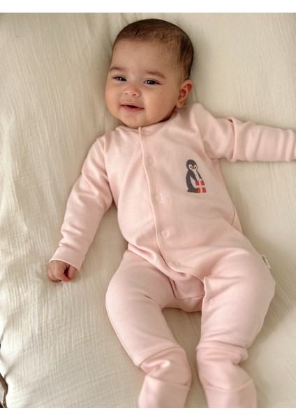 Uzun Kollu Unisex Bebek Tulum Aç Kapa Patikli %100 Pamuk Ekstra Yumuşak Doku Oeko-Tex Sertifikalı fırsatları