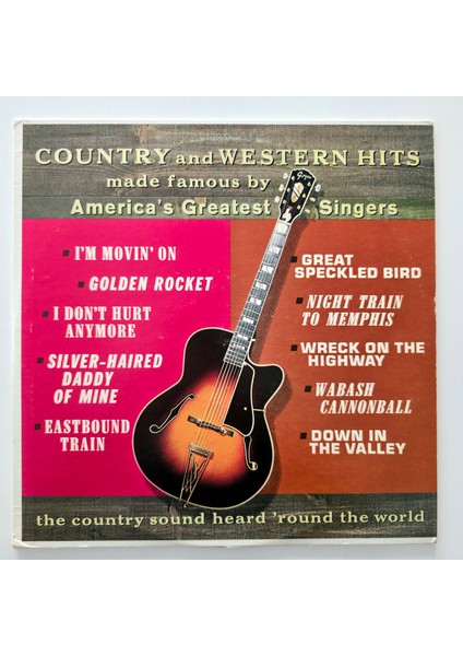 Jim Martin Clyde Beavers – Country And Western Hits Made Famous By Hank Snow & Roy Acuff - Dönem Baskı Plak