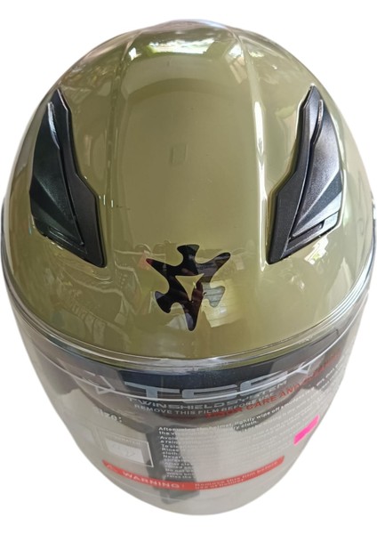 Güneş Vizörlü Açık Motosiklet Kaskı (Haki) fiyatları