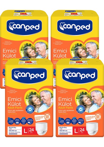 Emici Külot Büyük Boy Large 96 Lı