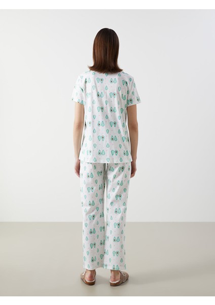 Yeni Sezon Gomlek Yaka Desenli Hamile Pijama Takimi - S57885Z8 fırsatları
