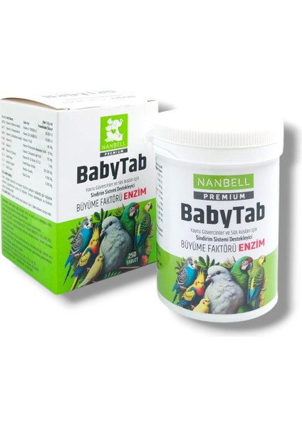 Babytab Immun Sistemi ve Gelişim Destekleyici 250 Adet