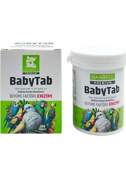 Babytab Immun Sistemi ve Gelişim Destekleyici 250 Adet fiyatları