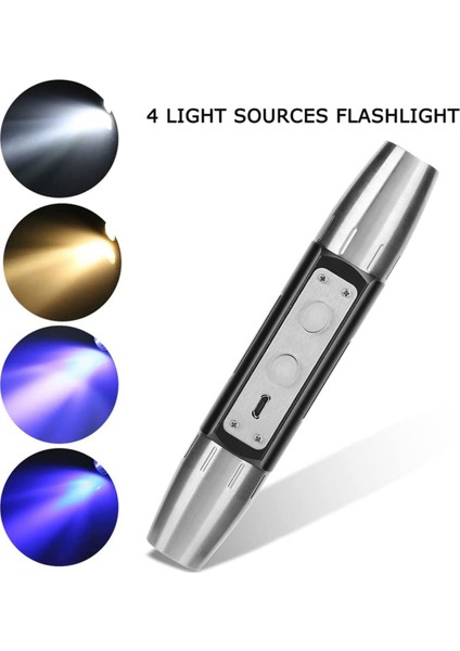 Uv Ledli El Feneri - Powerdex - Su Geçirmez - 20 W - Siyah - PD-9007 fiyatları
