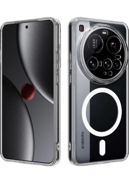 Xiaomi 15 Ultra Kılıf Pc Sert Sararmaz Manyetik Özellikli Kapak