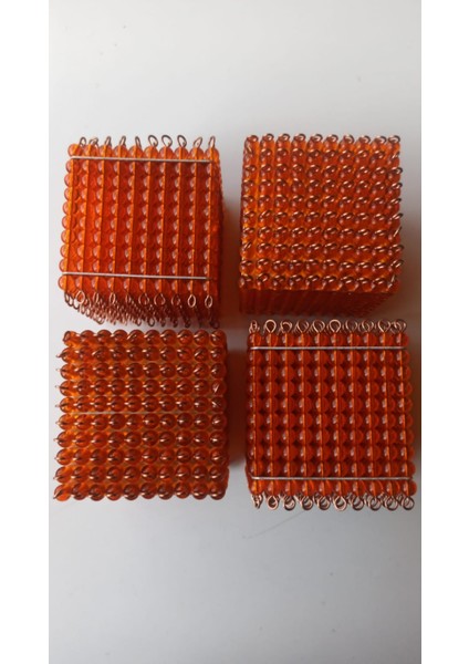 Montessori Binlik Küp (Turuncu Boncuk) Binlik Küp Montessori Binlik Küp 1 Adet indirimleri