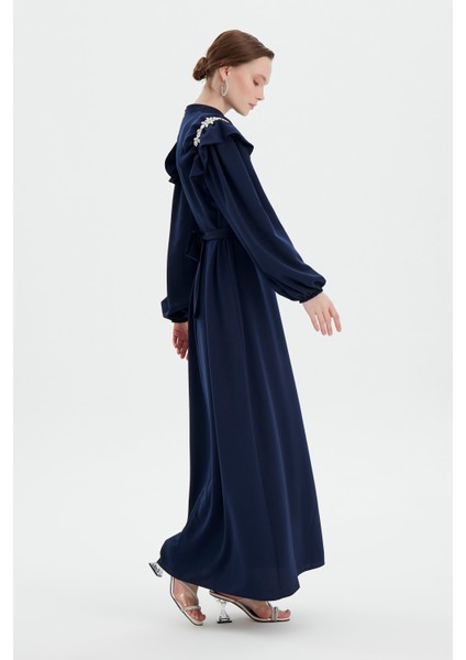 Lacivert Mia Elbise
