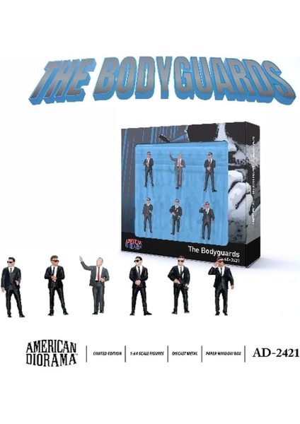 1/64 Figure Set: The Bodyguards