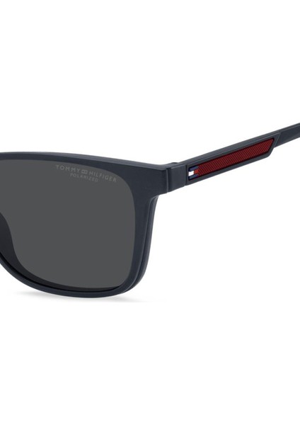Th 2203/C 8RU16 55 Tommy Hilfiger Klipsli (Clip-On) Polarize Güneş Gözlüğü fırsatları