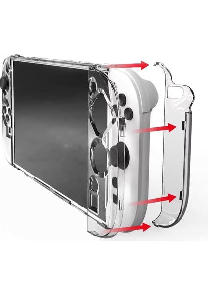 Nintendo Switch 2 Koruyucu Taşıma Çantası ve Şok Emici Şeffaf Komple Kılıf Seti fiyatları