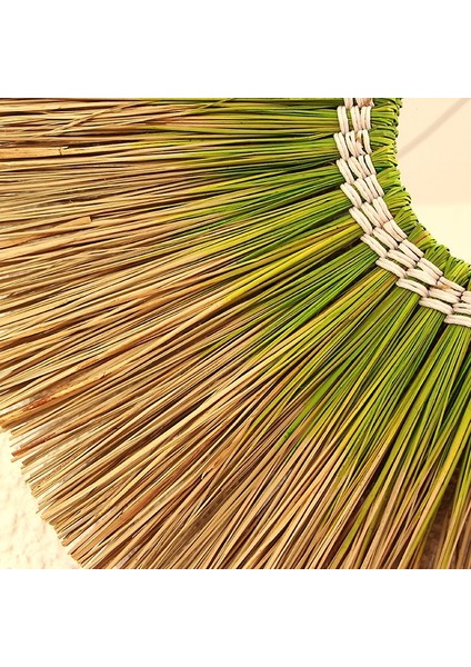 Mylamp Yıldız 80 Cm. Fıstık Yeşili Renkli Doğal Deniz Sazı Ayna modelleri