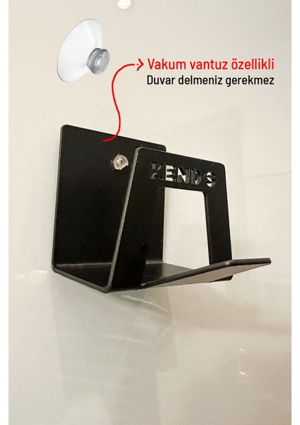 2'li Vakumlu Süngerlik – Bez Askı Çıkıntılı Metal Tutucu | Duvara Yapışan Sünger & Bez Organizeri fırsatları