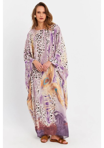 Kadın Multi İpek Kaftan Elbise MALO4010 fiyatları