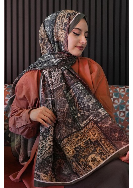 Etnik Desen Haki Soft Pamuk Şal fiyatları