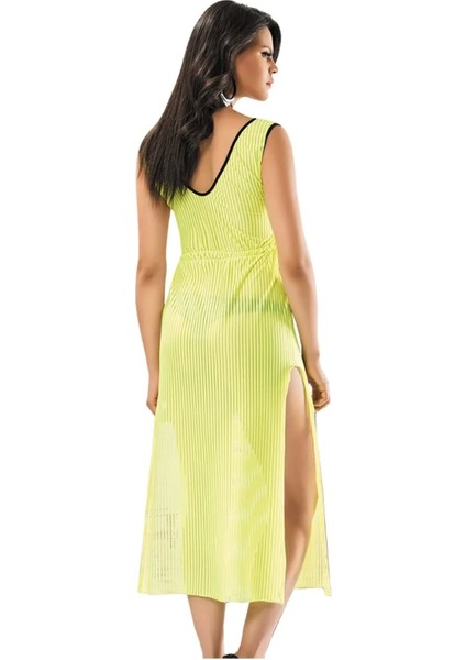 Limon Sarısı Dantel Gecelik - 213 fiyatları