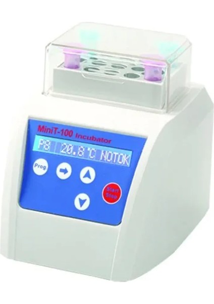 Mini T100 Dijital Blok Isıtıcı (Kapaklı) Blok Dahil