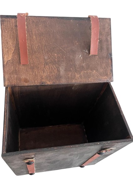 Çok Amaçlı Ahşap Kutu 22X25 cm fiyatları