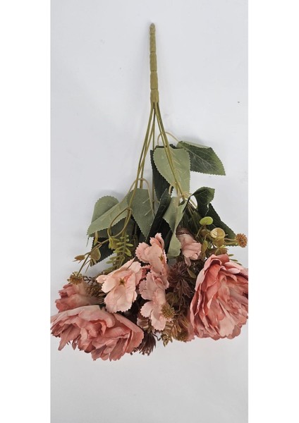 Koca Kafalı Lotus Çiçeği Şeftali Tonlu Turuncu 42 cm Ev Dekor fiyatları